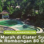 Villa Murah di Ciater Subang untuk Rombongan 80 Orang