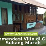 Rekomendasi Villa di Ciater Subang Murah