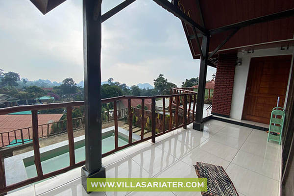 Villa Agata Ciater murah untuk 15 orang