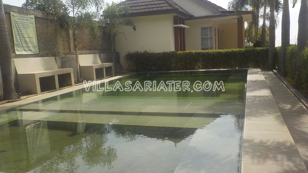 Villa Ciater dengan Kolam Air Panas Private Terbaru