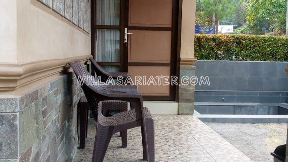 rekomendasi villa di ciater ada 2 kamar